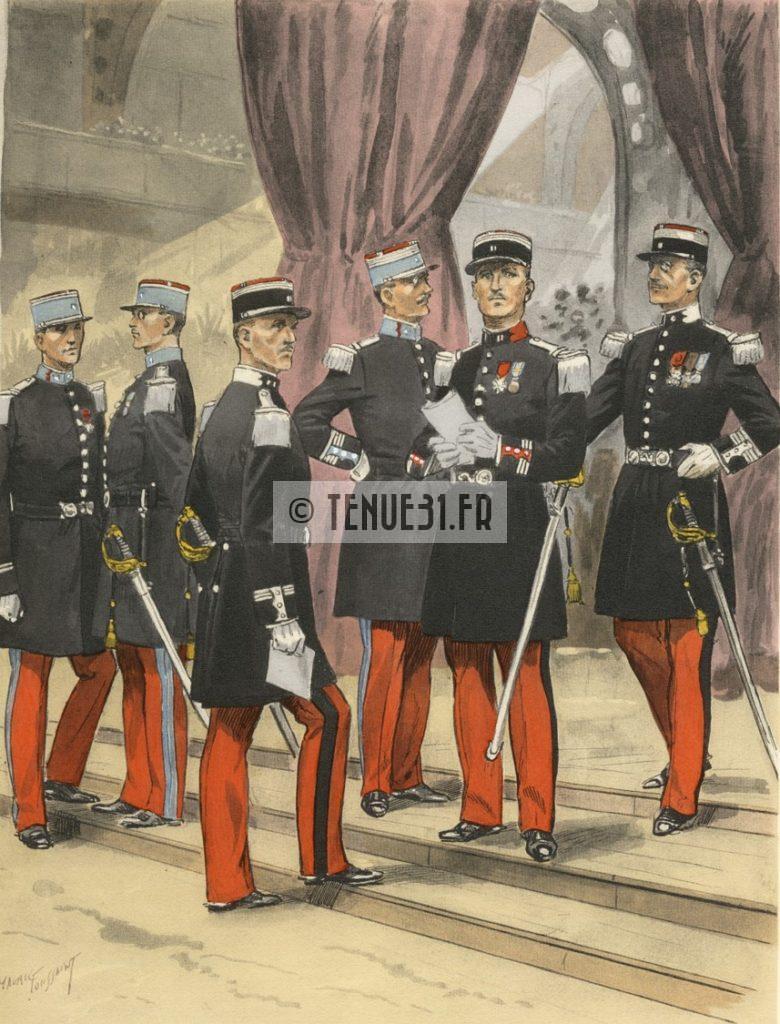 Dragons Histoire et uniformes des officiers de 1918 à 1940