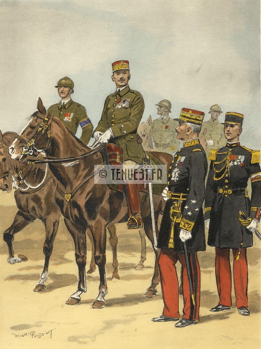 Bucquoy Infanterie Uniforme grande tenue officier français modèle 31 1931 tenue31.fr infanterie métropolitaine