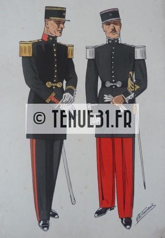 Tailleur a Uniforme grande tenue officier français modèle 31 1931 tenue31.fr musée en ligne