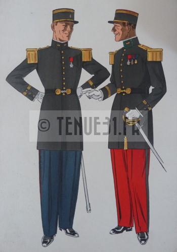 Tailleur c Uniforme grande tenue officier français modèle 31 1931 tenue31.fr musée en ligne