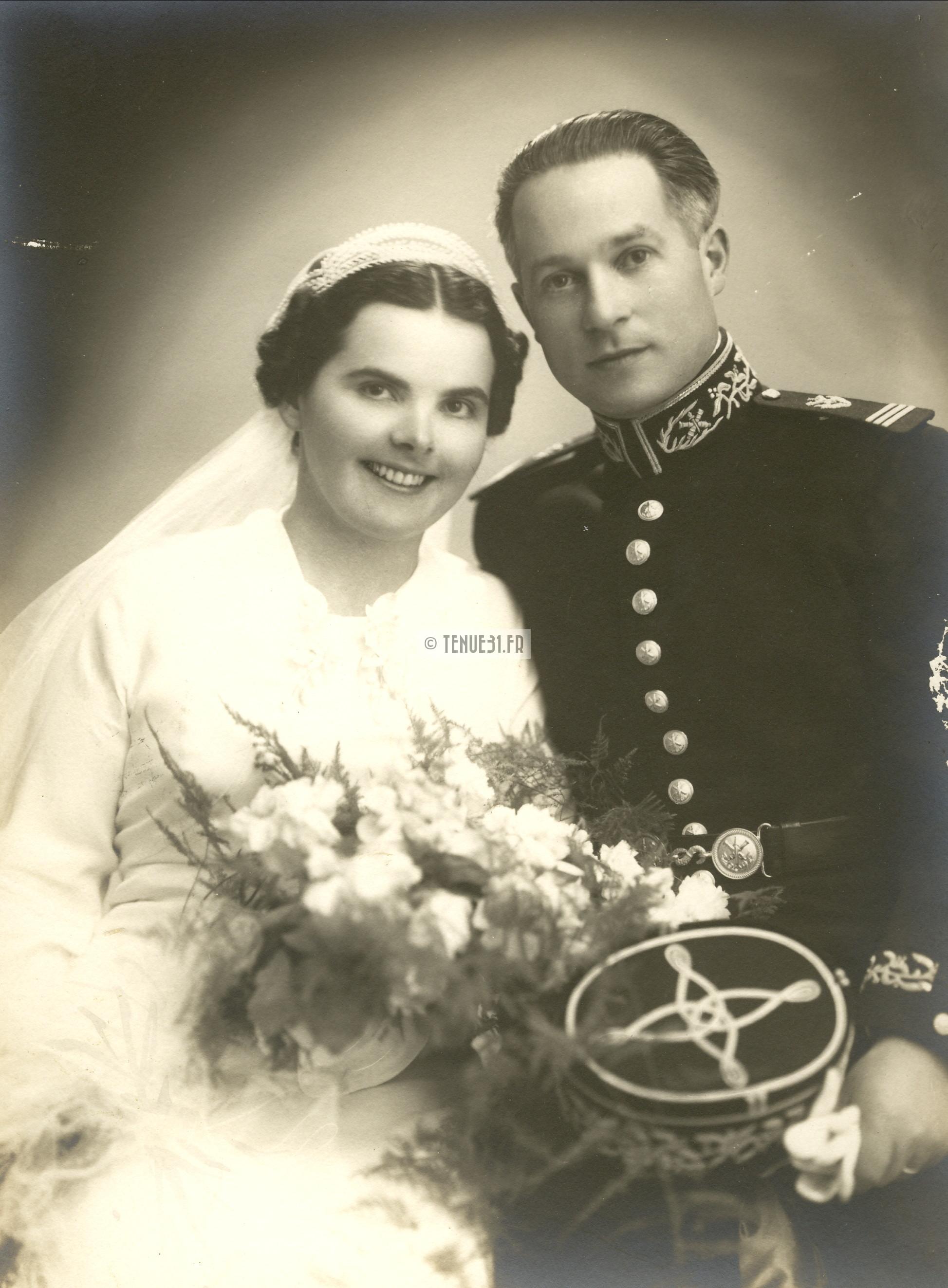 Ingénieur de 1ère classe des Services de Fabrication de l’Armement Uniforme grande tenue officier français modèle 31 1931 tenue31.fr services fabrication armement DGA
