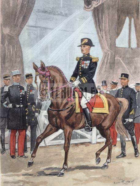 Uniforme grande tenue officier français modèle 31 1931 tenue31.fr cavalerie d'école cadre noir saumur