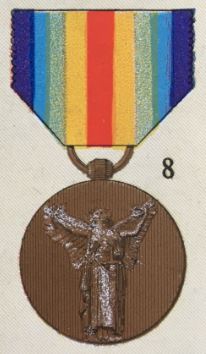 médailles ordres et décorations militaires : Médaille Interalliée