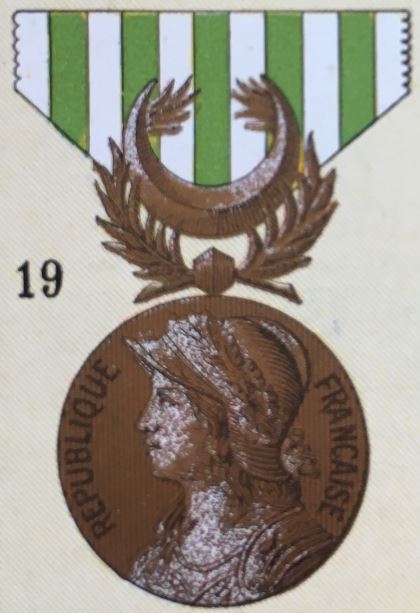 médailles ordres et décorations militaires : Médaille des Dardanelles