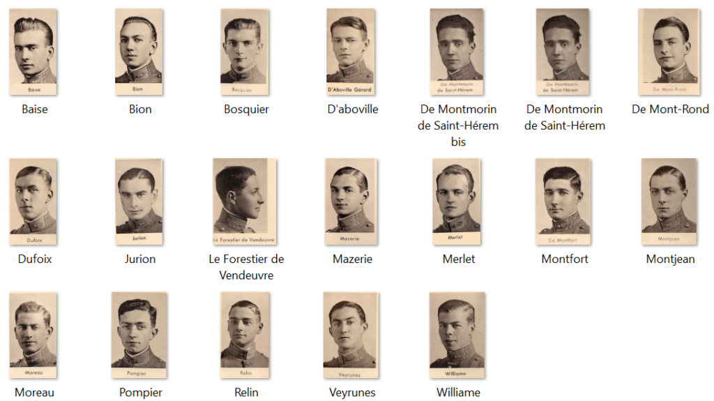 Histoire et uniforme de l'Ecole Spéciale Militaire SaintCyr 1918 1940.